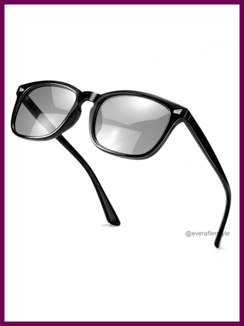 Square Polarized Tinted Driving Sunglasses Anti Glare UV Protection